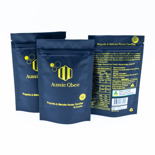 Des sacs de stand-up premium pour les bonbons avec imprimante de marque personnalisée