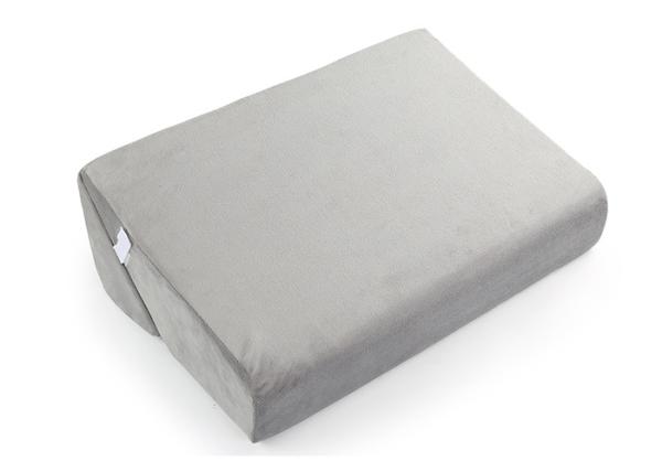 Sleeping Fold Foam Wedge Pillow Promote Sleep With Printed Cotton Fabric Cover