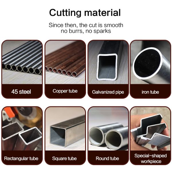 The MC-275A Manual Pipe Cutting Machine Made in Jiangsu, China Has a Smooth Cutting Surface Without Burrs