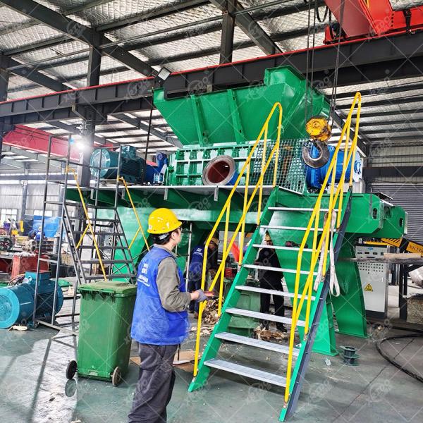 Automatic Home Appliances Shredder with 1-50 t/h Capacity and 5~10 Years Lifetime
