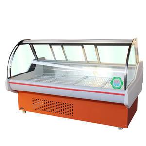 Easy Cleaning Refrigerated Deli Case , Ventilated Cooling Deli Display Refrigerator