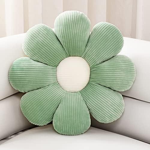 Flower Pillow,Flower Shaped Throw Pillow Christmas Decor Flower Floor Pillow,Seating Cushion,Cute Room Decor & Plush