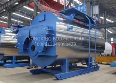 2 Ton Gas Fired Hot Water Boiler PLC Touch Screen For Wine Industry Production Line