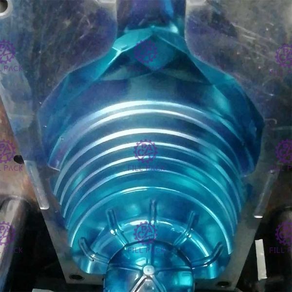 PET Plastic 3 Gallon Bottle Blow Molding Machine 20 Liter Semi Automatic