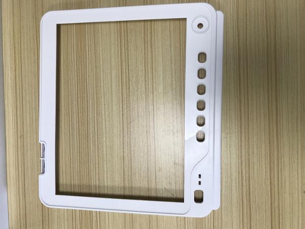 High Precision Medical Plastic Molding White Color Square Shape Texture Surface