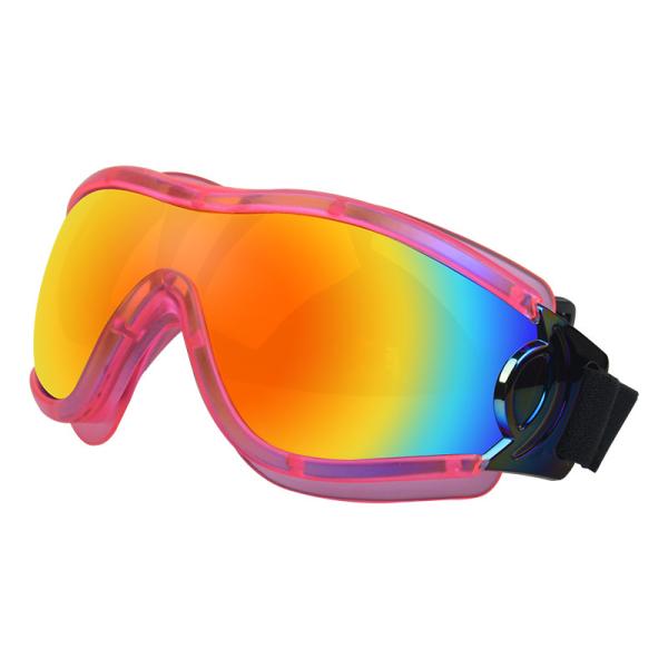 Lentilles de soleil pour chiens Lentilles pour animaux de compagnie Vêtements pour les yeux pour la plage de neige Motocyclette Dog Goggles Race