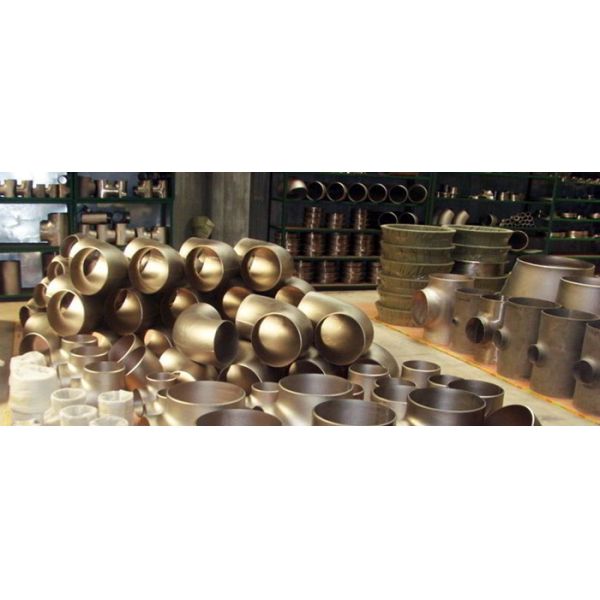 Copper Nickel Butt Weld Pipe Fittings Seamless Welded Cu-Ni 90/10 ASME B16.9