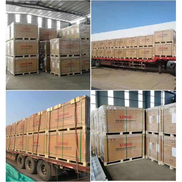 Longi Solar Panel 575Watts 585Watts 590Watts 182mmx182mm Cell Size 22.8% Efficiency