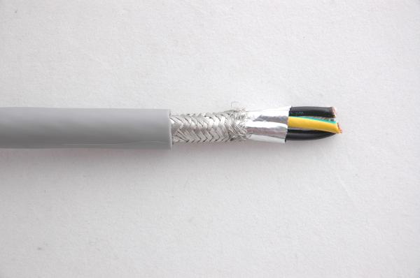 ROHS PVC Electrical Shield Multi-conductor cable UL2464 4Cx20AWG 300V with UL Certificate in Grey Color