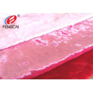 Вязать ткани бархата лайкра полиэстера Кореи льда сияющий для женщин одевает