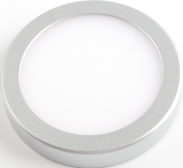 A1122 Round Surface mounted Spotlight, (PC+ABS)+PS, Φ60mm(diameter)×10mm(thickness), Ra>90, DC12V, 1.5W, SMD2835/24PCS