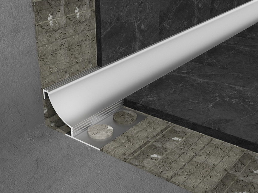 Internal Corner Aluminum Tile Trim For Home Decoration