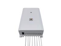 Fanout 900um do divisor do PLC da caixa 1 a 8 da terminação da fibra ótica de FTB com jogos da fuga