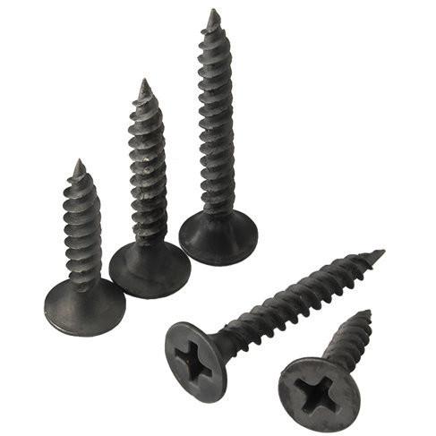 ISO9001 Certified Black Phosphate Phillips Flat Bugle Head Gypsum Board Drywall Screw