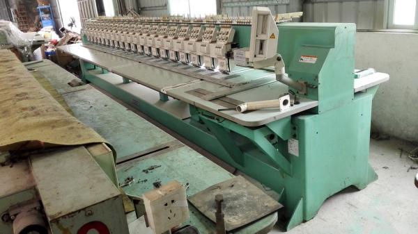 Second Hand Tajima Professional Embroidery Machine 20 Heads 6 Needles