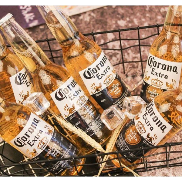 Personalised Beer Glass Wine Bottle Sticker Labels PMS Color Black