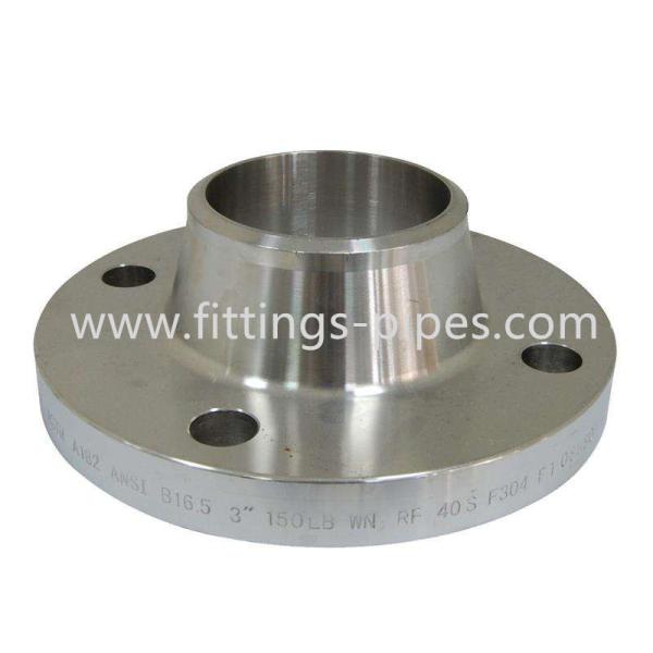 Astm A182 Stainless Steel Flanges , Slip On Weld Neck Flange F304 Material Grade