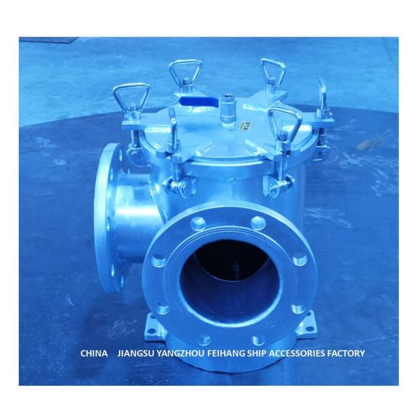Marine Sea water Filter For Daily Fresh Water Pump AS150 CB/T497-2012 Carbon Steel Galvanized Stainless Steel Filter