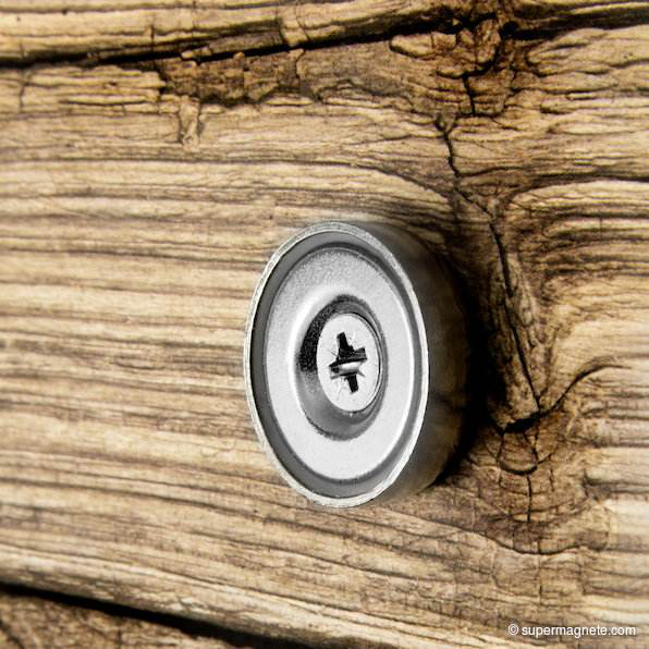 Magnets néomidiens Coupe magnétique néodymienne avec trou de contre-enfoncement Environ 25-30 jours Délai de livraison