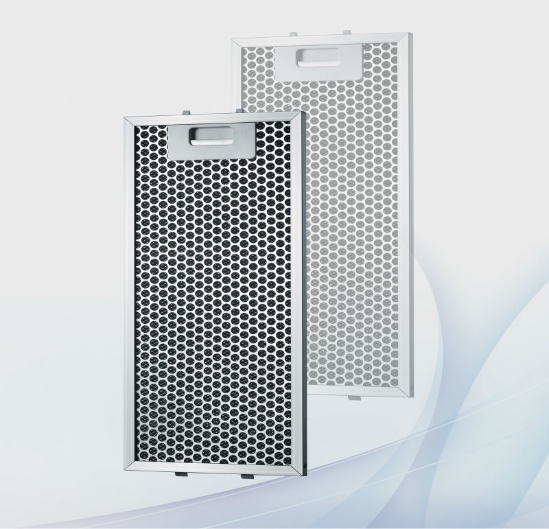 High Efficiency Grease Capture Aluminum Mesh Range Hood Filter - Washable and Reusable