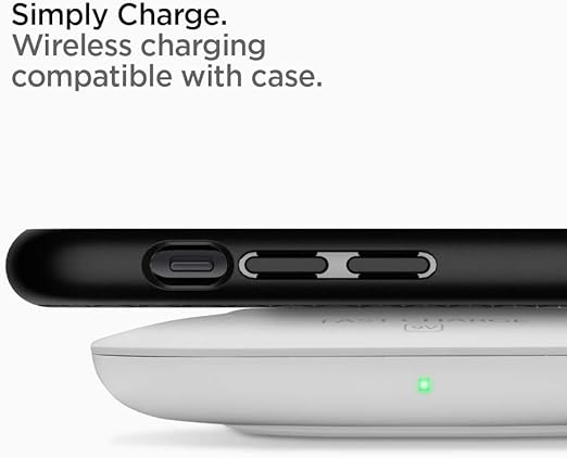 Stylish Slim TPU Phone Case for iPhone XR Liquid Air Compatible Mobile Cover with Raised Edges Simply Charge Stylish Protection