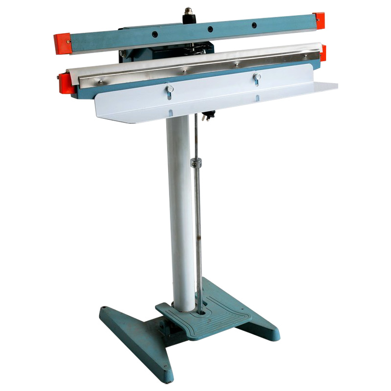 Алюминиевый каркас Однослойный нагреватель Foot Stamping Impulse Sealer PSF-350/450/650