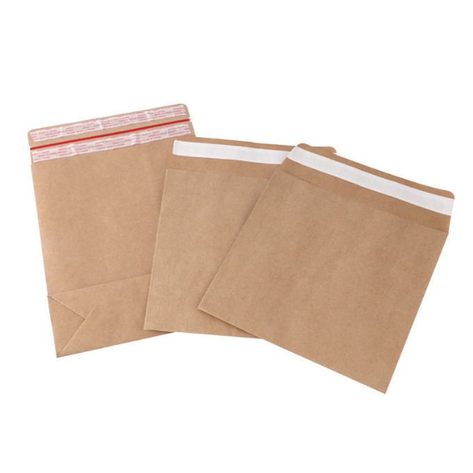 Собственной личности бумажного мешка отправителя 100% стороны уплотнения Biodegradable Kraft слипчивые и нижний Gusset