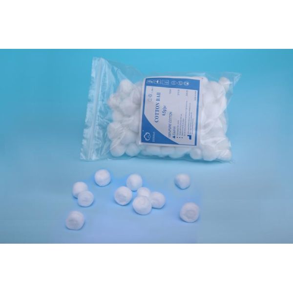 Sterile Absorbent Cotton Wool Balls 0.2g‑3g Medical Dental Cotton Balls For Wound Cleaning Skin Disinfection OEM Support