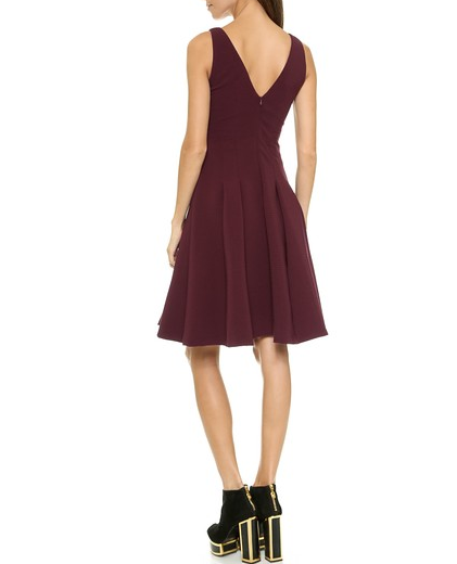 Women Precise Pleated Jersey Dress