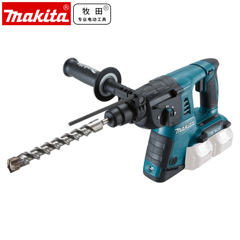 36V Lithium Cordless Rotary Hammer DHR263 SDS Plus 4-Groove 3 Functions Hammer Drill Impact Drill Electric Chisel For Concrete Masonry