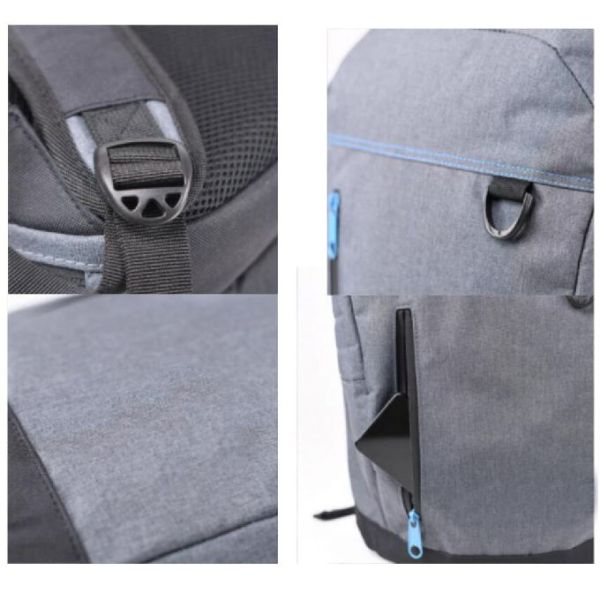 Рюкзак ноутбука коллежа Washable полиэстера мужской