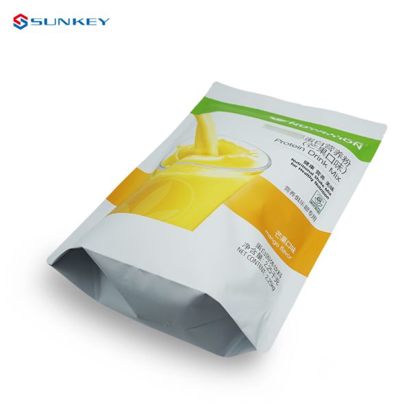 Bolso impermeable alimenticio de Pouching del bolso de polvo de la proteína con la cremallera para la comida