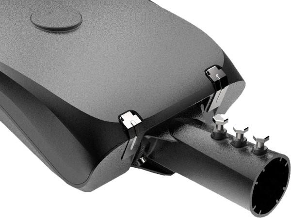 Dualrays S4 Series 90W Waterproof Adjustable Outdoor LED Street Lights Die Cast Aluminum Housing