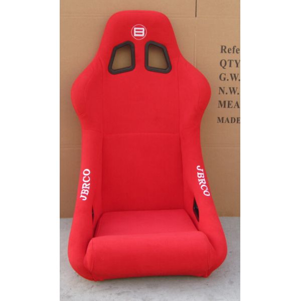 Universal Sports Bucket Racing Seats , Red And Black Bucket Seats