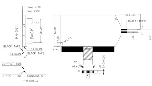 10 модуль LCD COG LCD 128x64 штырей графический с зеленым СИД освещает контржурным светом