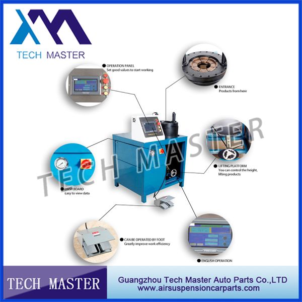 Машина касания экрана гофрируя для немецкой машины подвеса воздуха автомобилей гофрируя