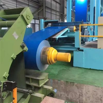 Machine de recouvrement à bobine d'aluminium à entraînement électrique précis avec correction de déviation