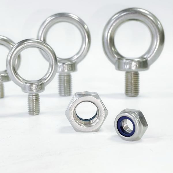 Vis à anneau de suspension usinées CNC en acier inoxydable 316
