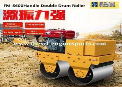 Hand Held Mini Drum Roller Aluminum 3 Ton Double Drum Roller