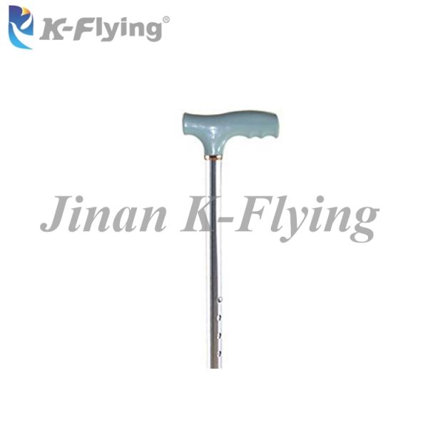 Four Foot Portable Disbaled Elderly Walking Stick Metal Loading 100 Kg