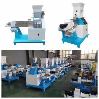 presse à vis de flottement de machine de granule d'alimentation d'animal familier de machine d'extrudeuse d'alimentation du Tilapia 100-200kg/H