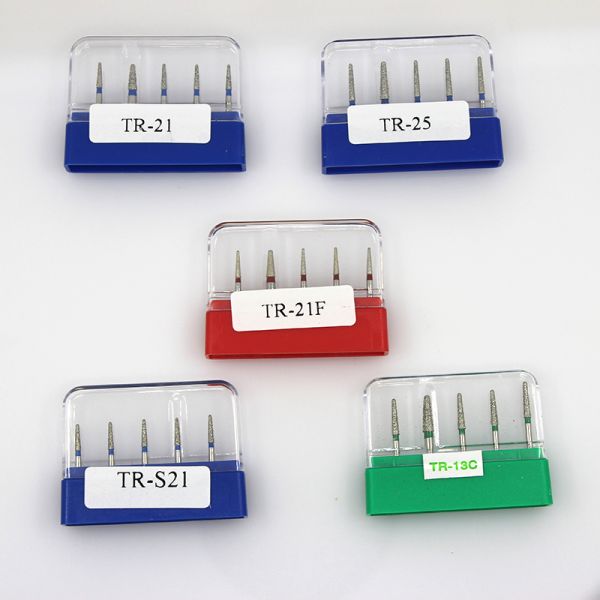 All Size Dental Diamond Burs , Efficient FG High Speed Dental Burs