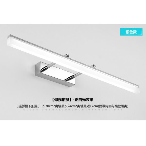 Classic Selection  Nordic Bathroom Llight  Waterpoof  Black /White 9w 12w