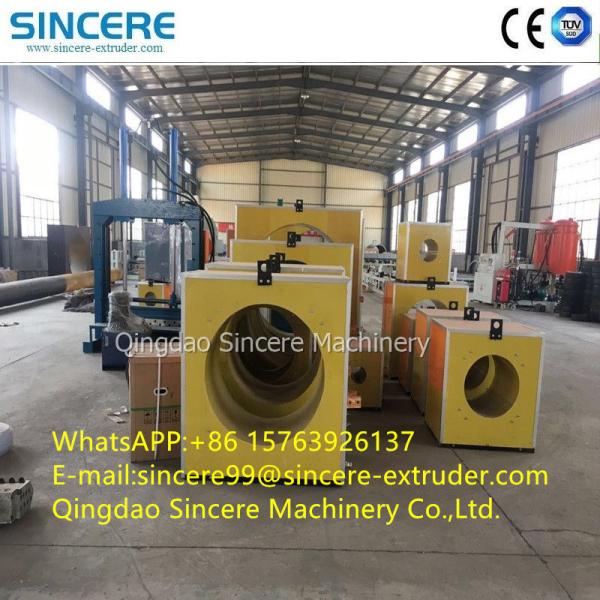 Automatic Internal Steel Pipe Coating Line Machinery FBE 3PE 2PE 3PP 2PP