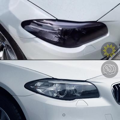 XUSHIELD TPU Smart Fotocromatic Far Light Tint Film Smart Car Headlight Covers Far Light Covers Tint Film