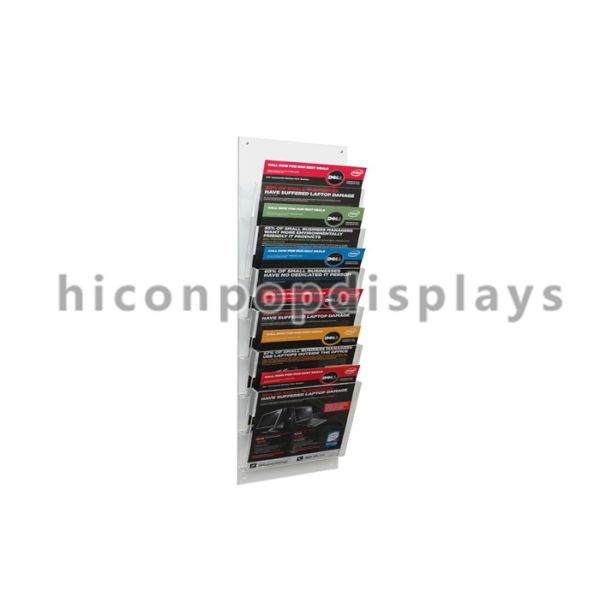 Clear Acrylic Retail Store Fixtures Display Stands Counter Top