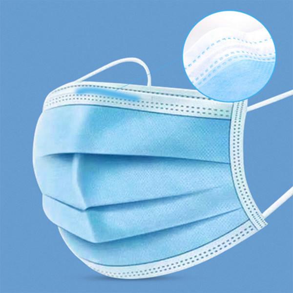 Melting Spray Antibacterial Face Mask Non Woven Fabric Anti Ash Barrier Mask
