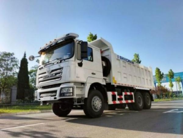 12 Tyres Tipper SHACMAN F3000 Dump Truck 6x4 380 EuroII White Tipper