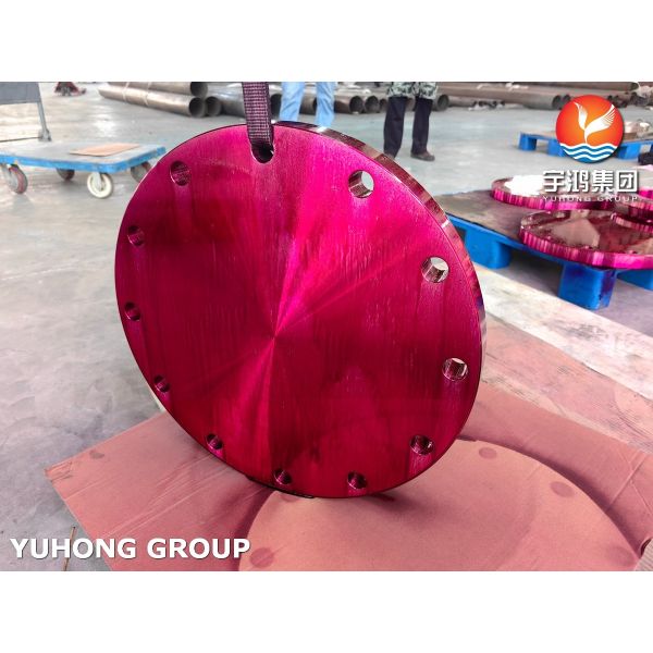 ASTM B283 UNS C70620 Copper Nickel Alloy Flange Forged Blind Flange BLRF