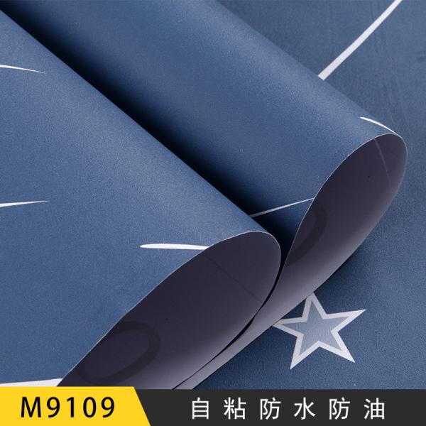 Apartment Decoration PVC 3D Wallpaper for Children Room DIY Self Adhesive Wall Covering